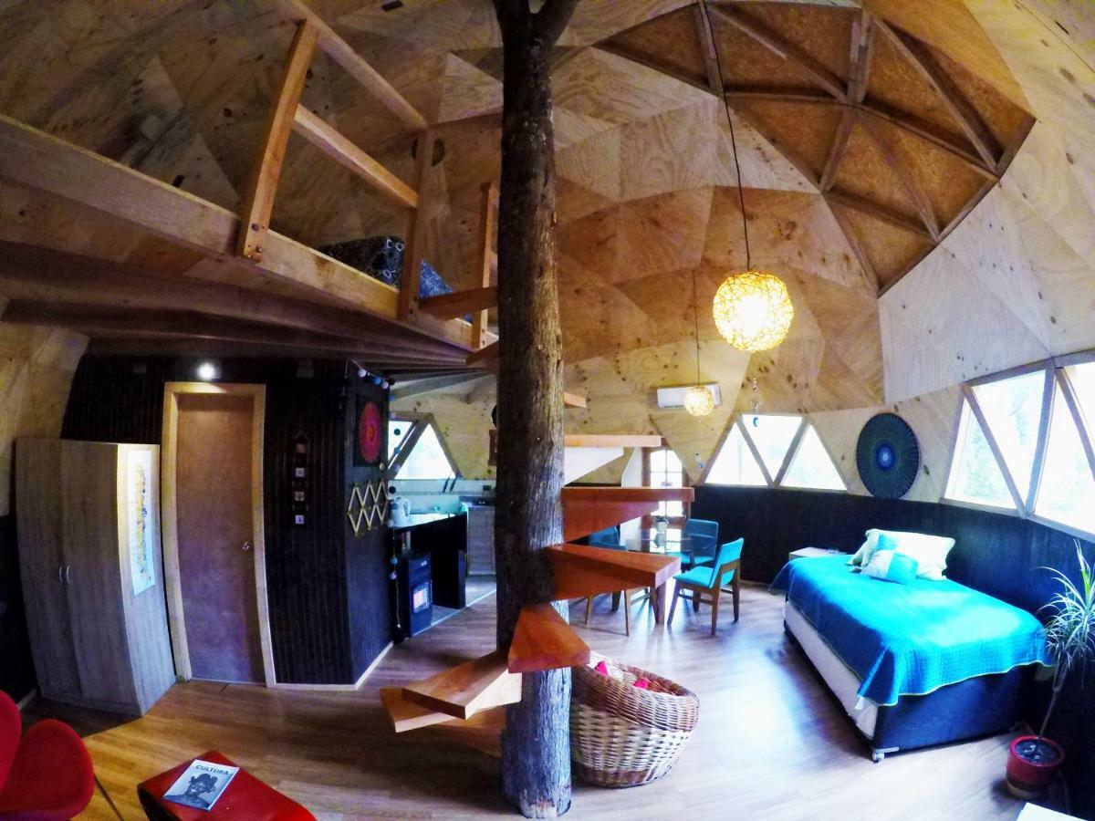 Antu Mahuida Domos Y Habitaciones 멜리페우코 외부 사진