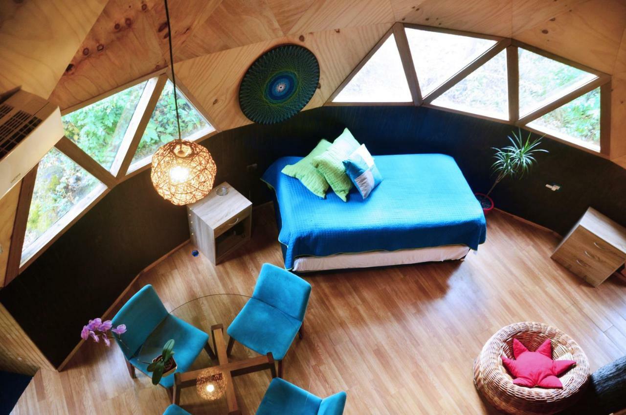 Antu Mahuida Domos Y Habitaciones 멜리페우코 외부 사진